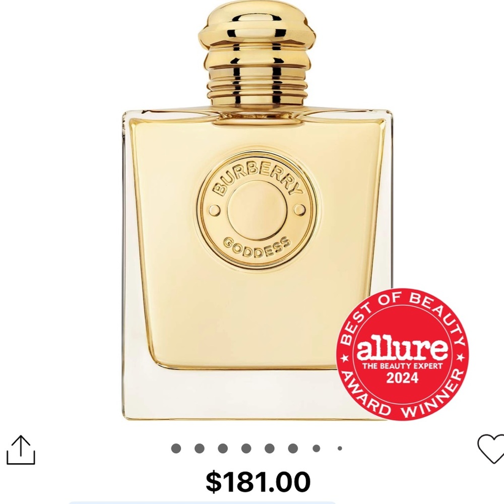 NWT Burberry Goddess Perfume